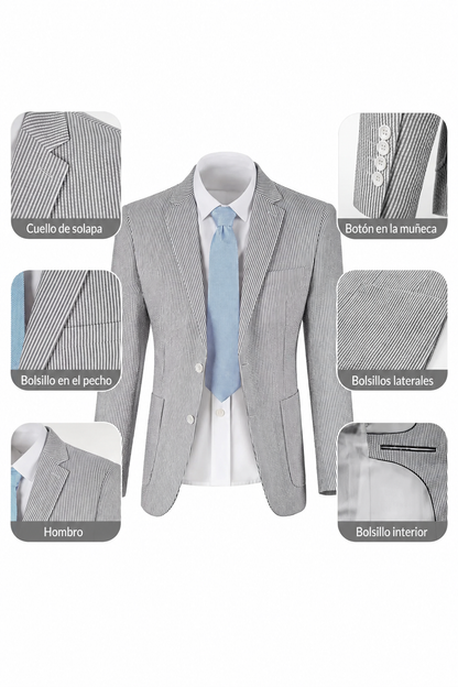 Trajes de dos piezas de verano para hombre