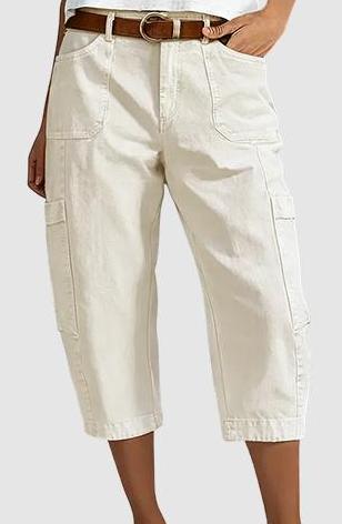 Cómodos pantalones con múltiples bolsillos