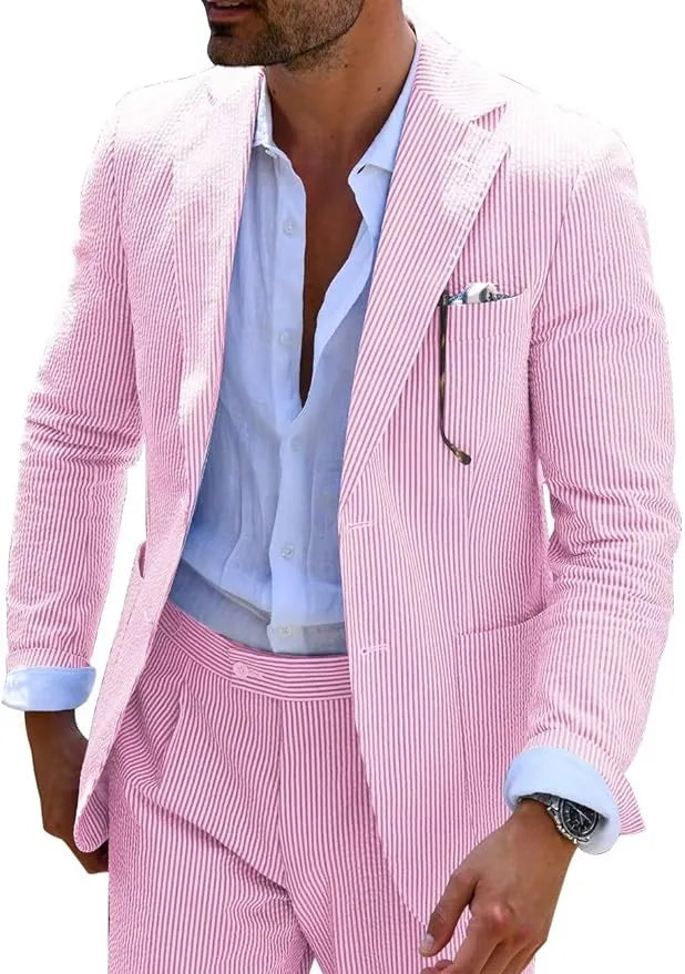 Trajes de dos piezas de verano para hombre