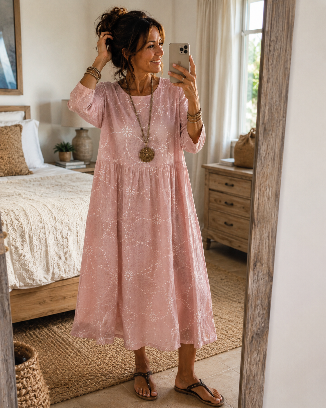 SOFÍA™ | Vestido Casual con Estampado Floral