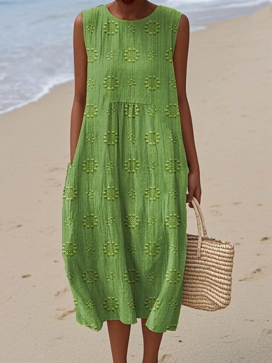 Helia | Artístico Vestido de playa