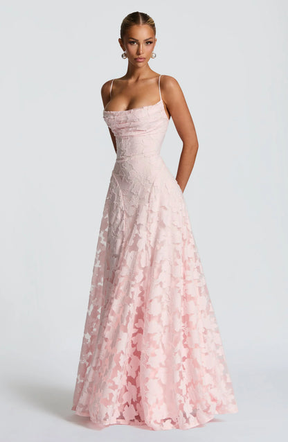 Clara Léon™ | Vestido maxi elegante