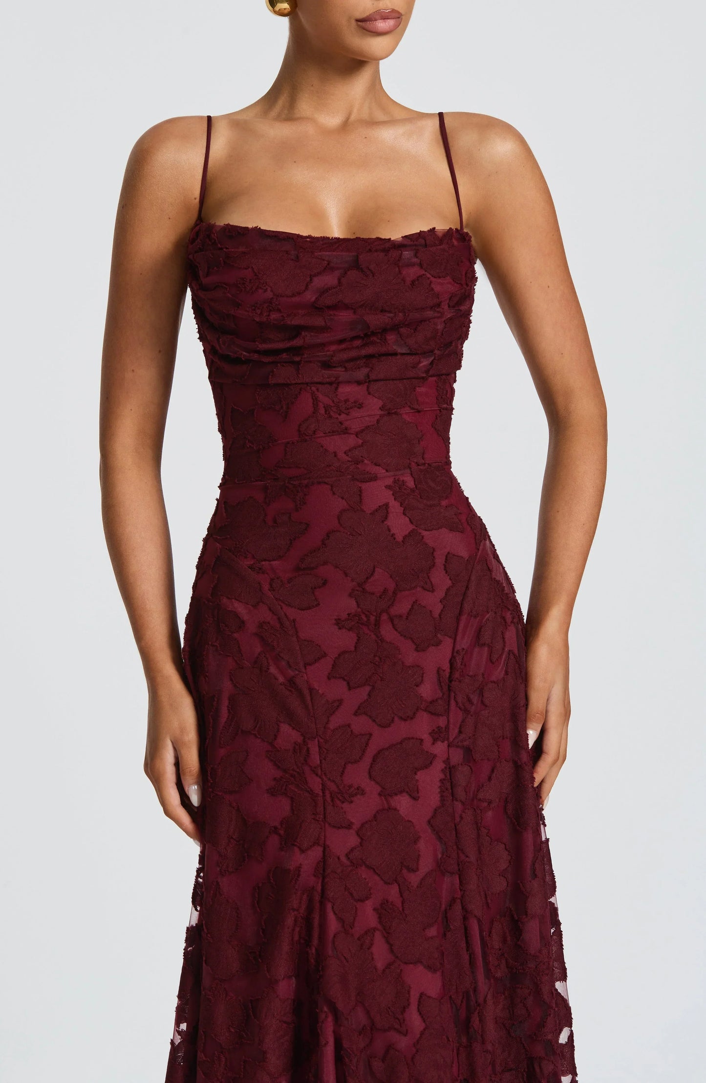 Clara Léon™ | Vestido maxi elegante