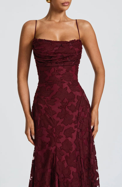 Clara Léon™ | Vestido maxi elegante