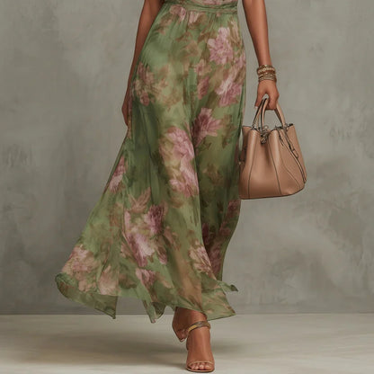 Amelia | Vestido Midi con Escote Halter
