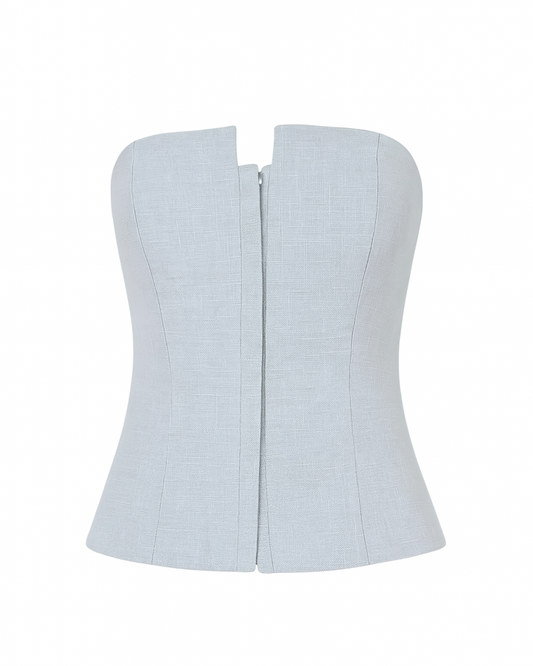 FAYE™ | Top corsé sin tirantes