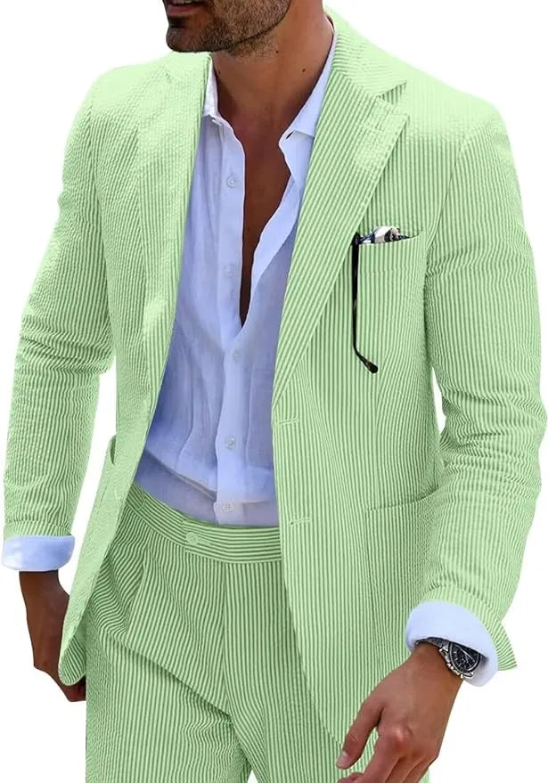 Trajes de dos piezas de verano para hombre