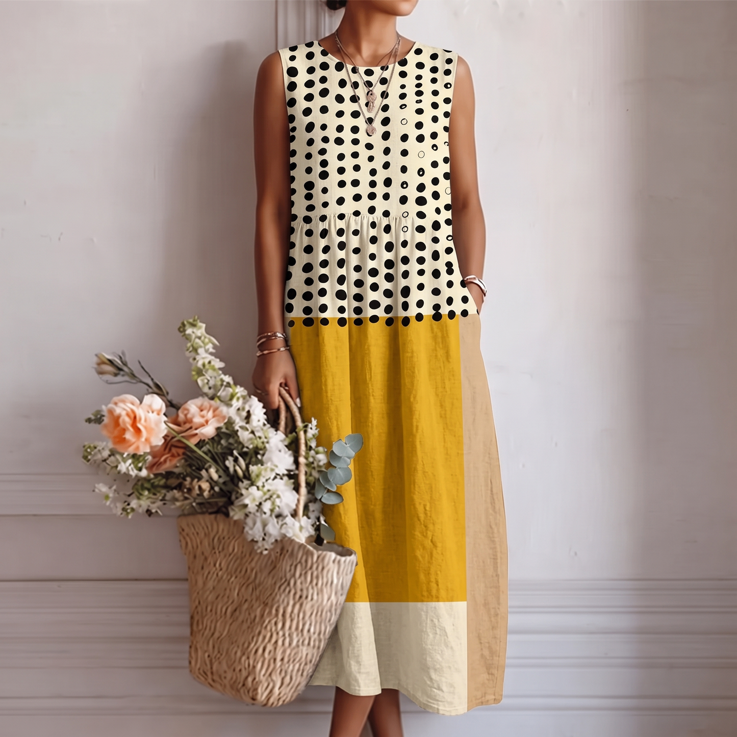 Josefina™ | Vestido midi de diario
