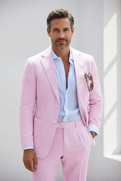 Trajes de dos piezas de verano para hombre