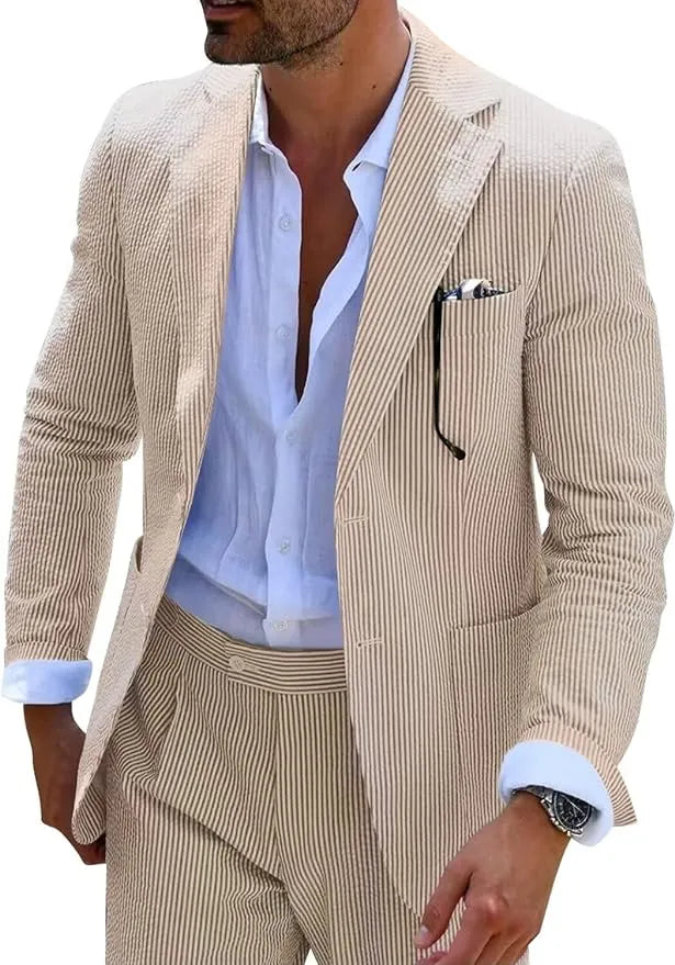 Trajes de dos piezas de verano para hombre