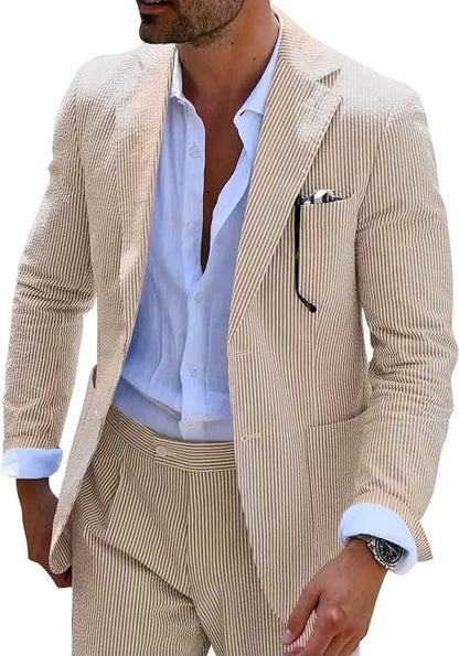 Trajes de dos piezas de verano para hombre