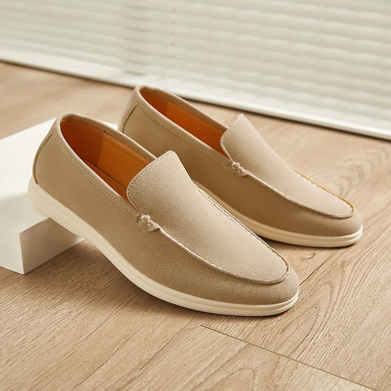 Mocasines casuales de ante