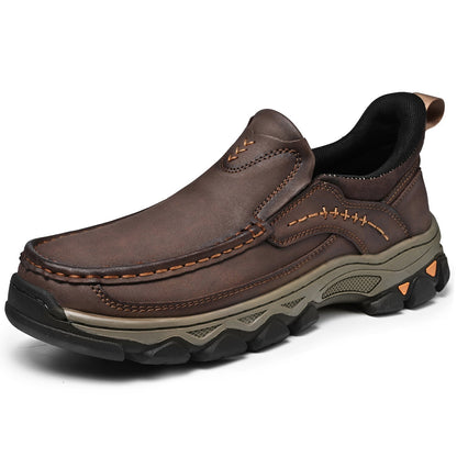 Zapatos ortopédicos sin cordones para caminar