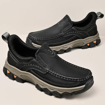 Zapatos ortopédicos sin cordones para caminar