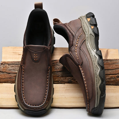Zapatos ortopédicos sin cordones para caminar