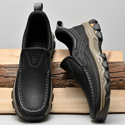 Zapatos ortopédicos sin cordones para caminar