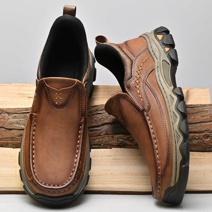 Zapatos ortopédicos sin cordones para caminar