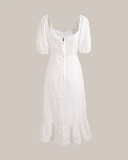 Un vestido elegante y cómodo que realza tu figura.