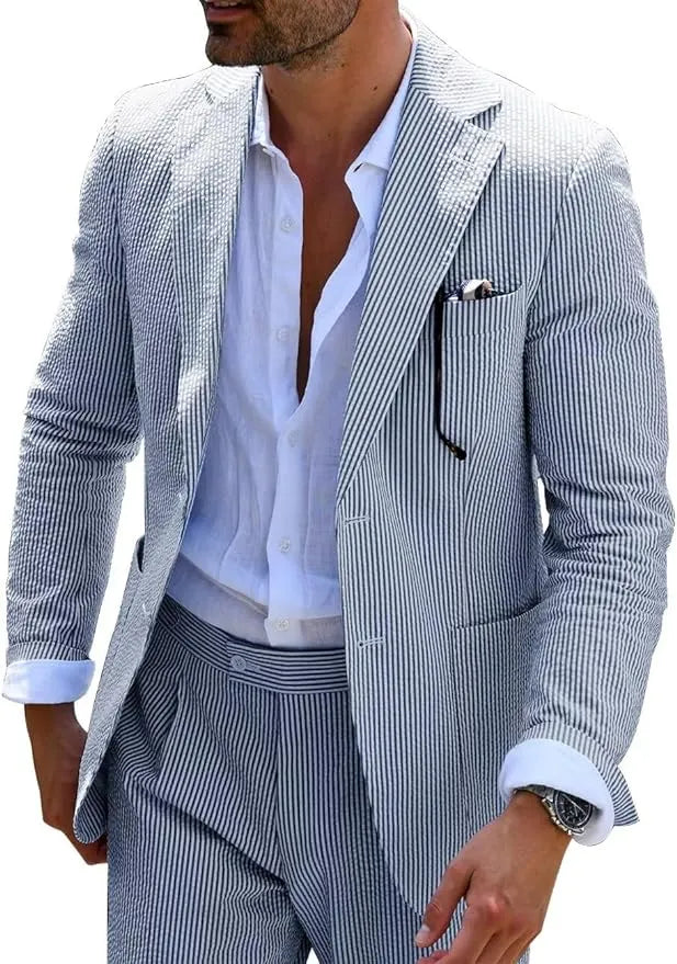 Trajes de dos piezas de verano para hombre
