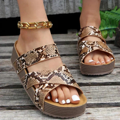 Jada™ | Sandalias ortopédicas de piel fabricadas con materiales de alta calidad