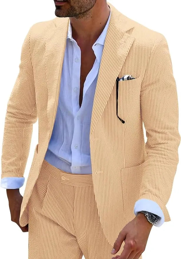 Trajes de dos piezas de verano para hombre