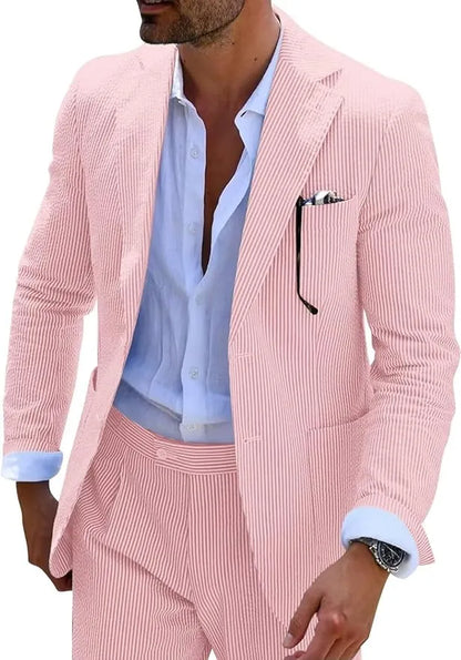 Trajes de dos piezas de verano para hombre