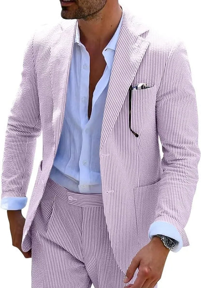 Trajes de dos piezas de verano para hombre
