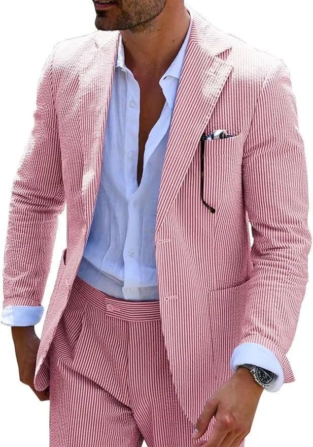 Trajes de dos piezas de verano para hombre