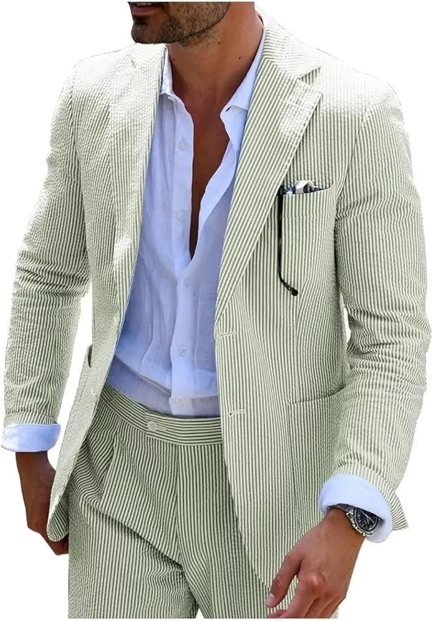 Trajes de dos piezas de verano para hombre