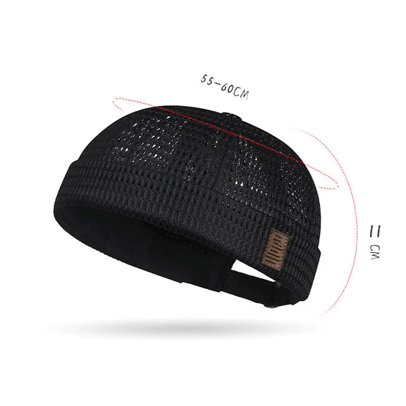 LEANDRO™  | Gorra ligera de malla transpirable sin visera