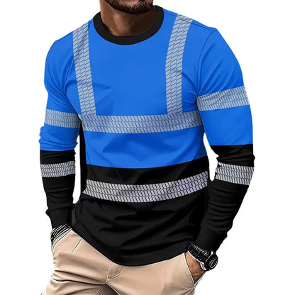 Camiseta deportiva de manga larga para hombre