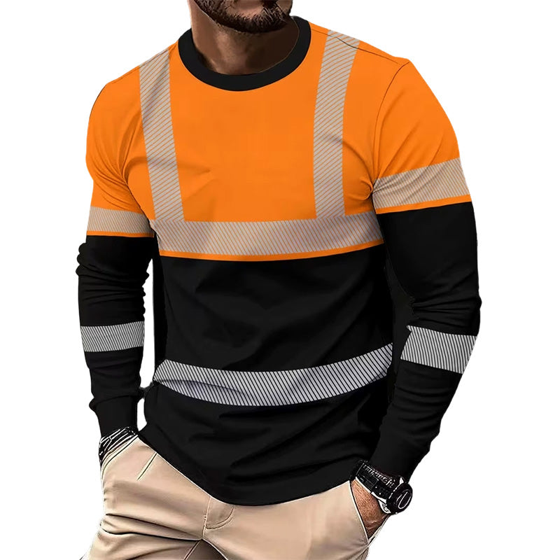 Camiseta deportiva de manga larga para hombre