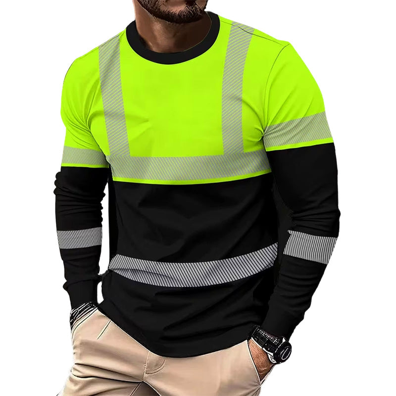 Camiseta deportiva de manga larga para hombre