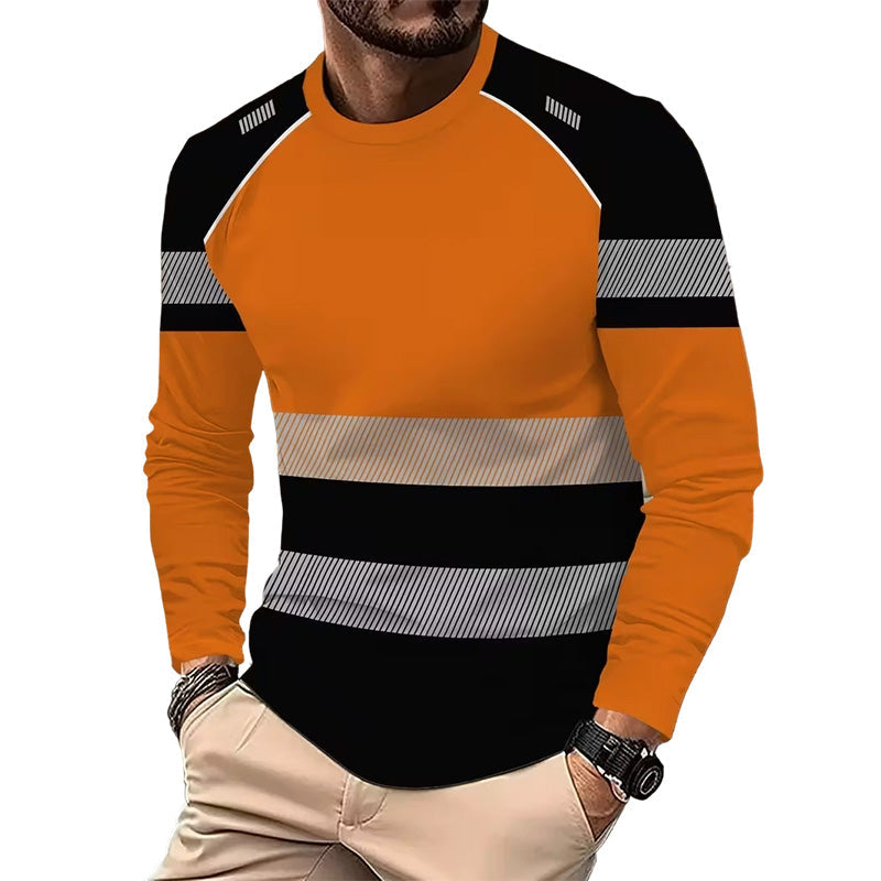 Camiseta deportiva de manga larga para hombre