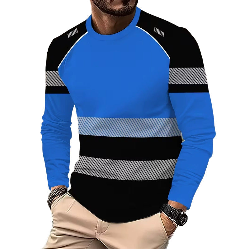 Camiseta deportiva de manga larga para hombre