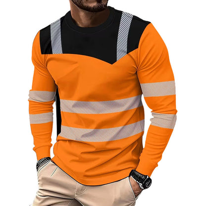 Camiseta deportiva de manga larga para hombre