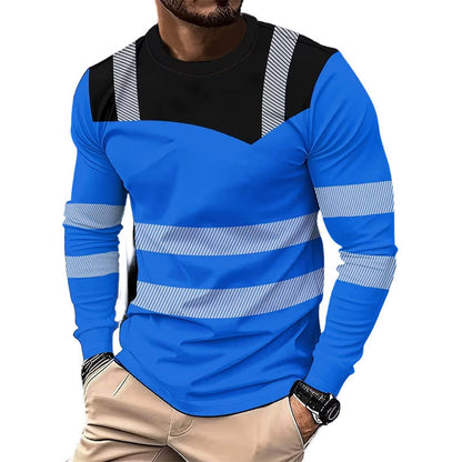 Camiseta deportiva de manga larga para hombre