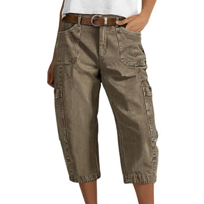 Cómodos pantalones con múltiples bolsillos