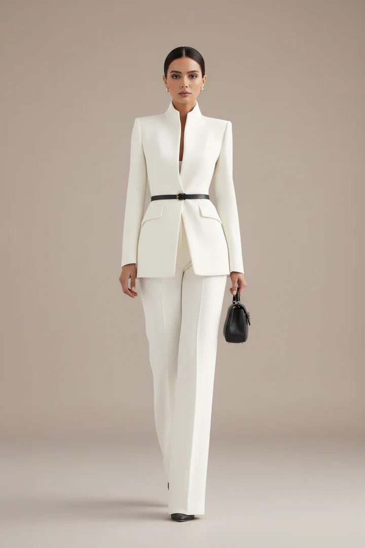 GEORGINA™  | Conjunto de blazer y pantalones palazzo