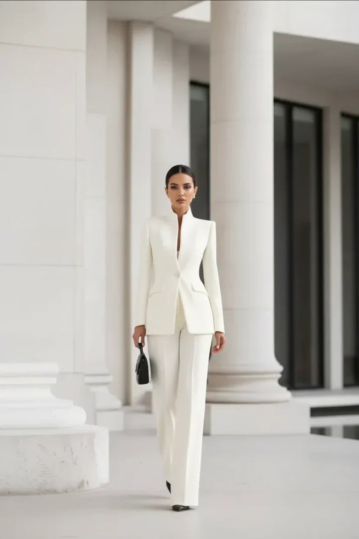 GEORGINA™  | Conjunto de blazer y pantalones palazzo