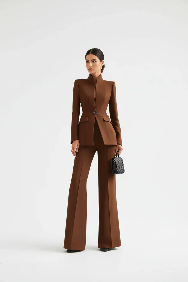 GEORGINA™  | Conjunto de blazer y pantalones palazzo