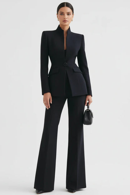 GEORGINA™  | Conjunto de blazer y pantalones palazzo