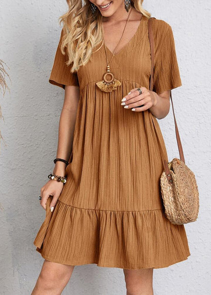 Elegante vestido que realza la cintura