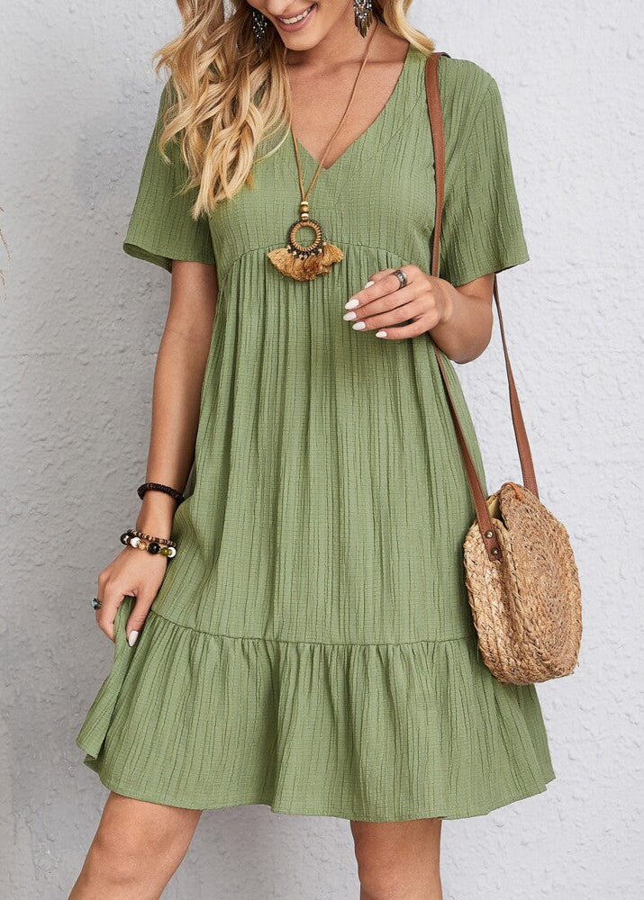 Elegante vestido que realza la cintura