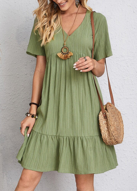 Elegante vestido que realza la cintura