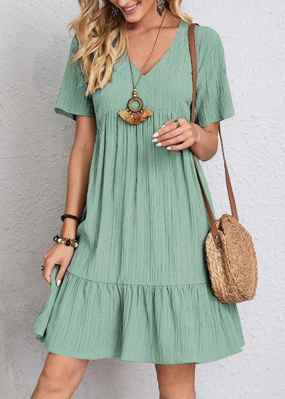 Elegante vestido que realza la cintura