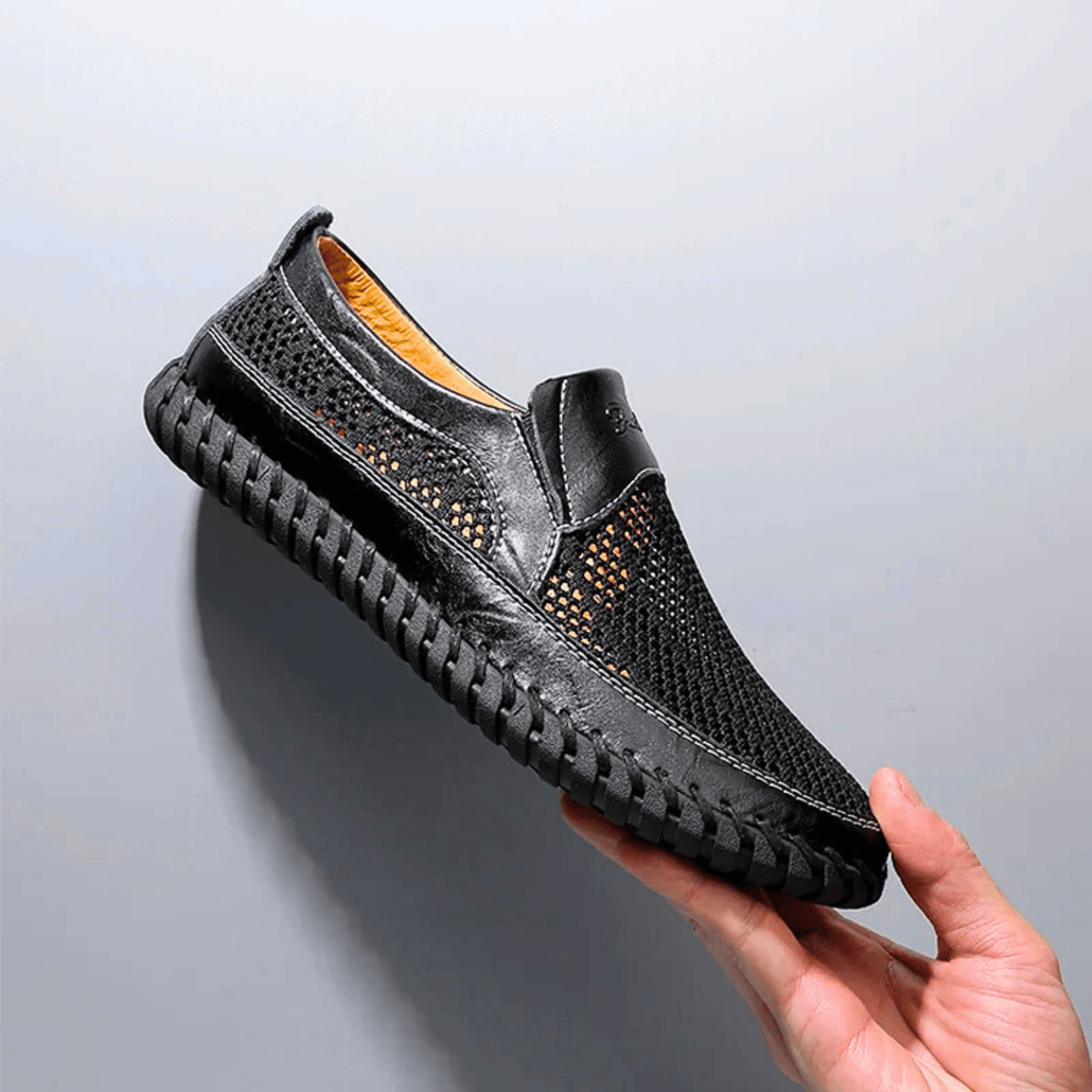 Zapatos sin cordones transpirables