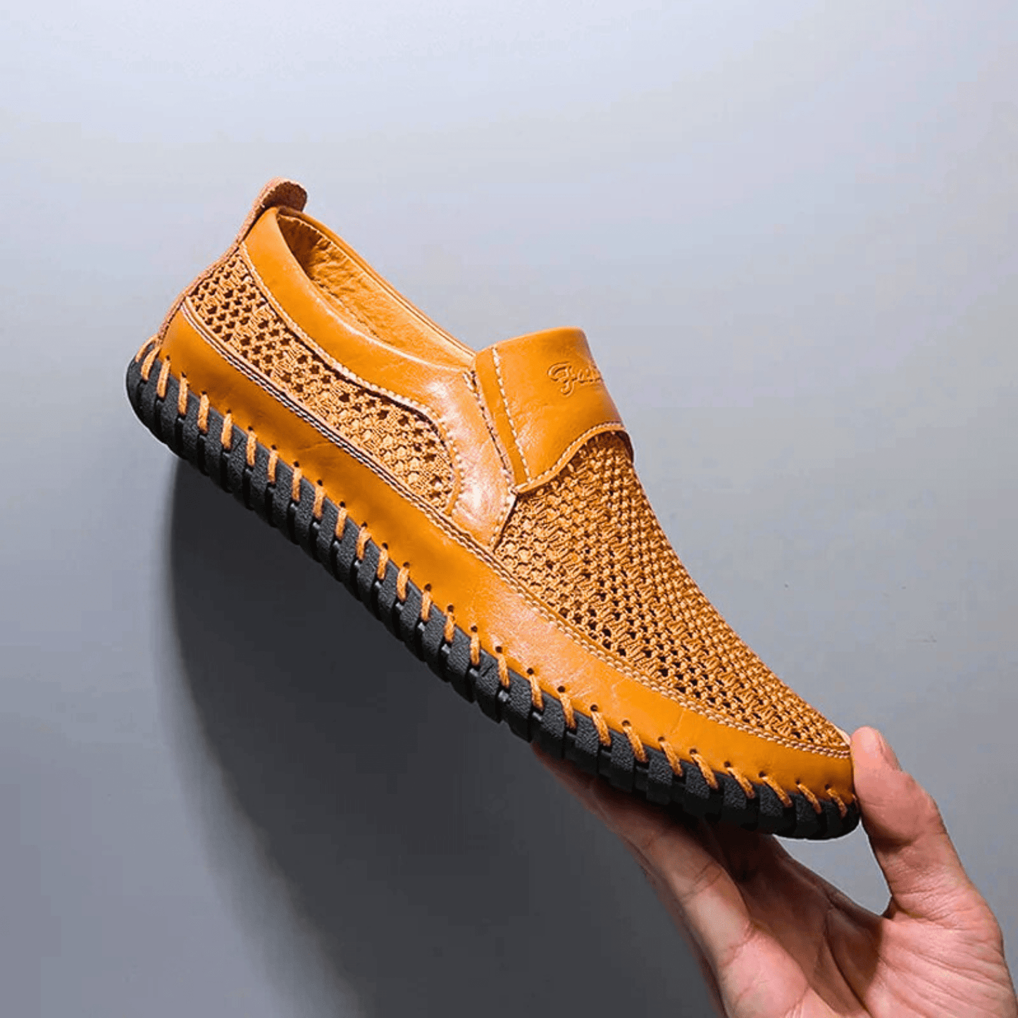 Zapatos sin cordones transpirables
