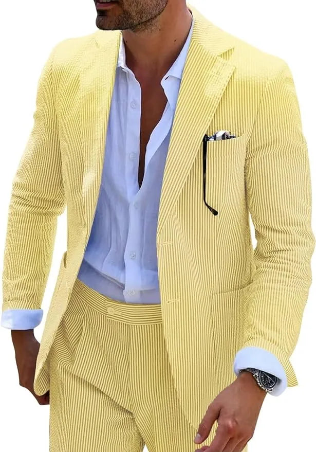 Trajes de dos piezas de verano para hombre