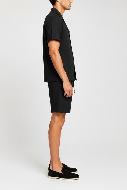 Elegante conjunto de lino